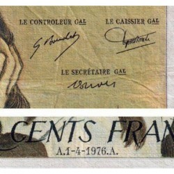 F 71-14 - 01/04/1976 - 500 francs - Pascal - Série B.56 - Etat : TB