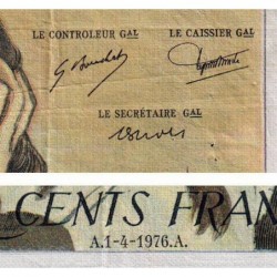 F 71-14 - 01/04/1976 - 500 francs - Pascal - Série D.56 - Etat : TB