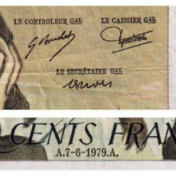 F 71-19 - 07/06/1979 - 500 francs - Pascal - Série X.98 - Etat : TB