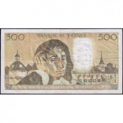 F 71-27 - 05/08/1982 - 500 francs - Pascal - Série F.159 - Etat : TB+