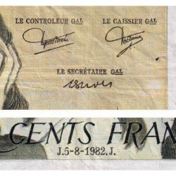 F 71-27 - 05/08/1982 - 500 francs - Pascal - Série R.165 - Etat : TB