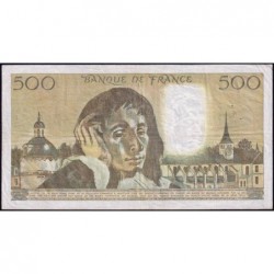 F 71-28 - 06/01/1983 - 500 francs - Pascal - Série R.176 - Etat : TB+