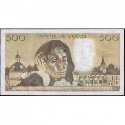 F 71-28 - 06/01/1983 - 500 francs - Pascal - Série B.182 - Etat : TTB-