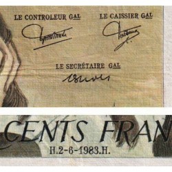 F 71-29 - 02/06/1983 - 500 francs - Pascal - Série B.192 - Etat : TB