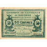 Bayonne - Pirot 21-61 - 50 centimes - Série uuu - 17/11/1919 - Etat : TTB-