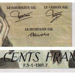 F 71-32 - 03/01/1985 - 500 francs - Pascal - Série D.220 - Etat : TTB