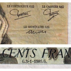 F 71-32 - 03/01/1985 - 500 francs - Pascal - Série K.221 - Etat : TB