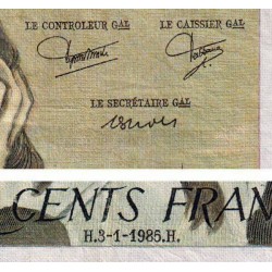 F 71-32 - 03/01/1985 - 500 francs - Pascal - Série G.222 - Etat : TB