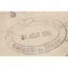 Algérie - Béni-Saf 6 - 5 francs annulé - 04/08/1914 - Etat : TB