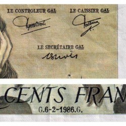F 71-34 - 06/02/1986 - 500 francs - Pascal - Série X.241 - Etat : B+