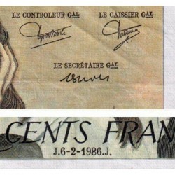 F 71-34 - 06/02/1986 - 500 francs - Pascal - Série N.243 - Etat : TTB