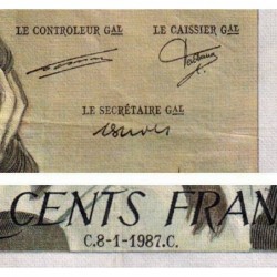 F 71-35 - 08/01/1987 - 500 francs - Pascal - Série P.247 - Etat : TB+