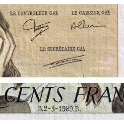 F 71-41 - 02/02/1989 - 500 francs - Pascal - Série B.297 - Etat : TB