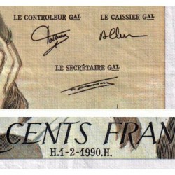 F 71-43 - 01/02/1990 - 500 francs - Pascal - Série J.310 - Etat : TB+