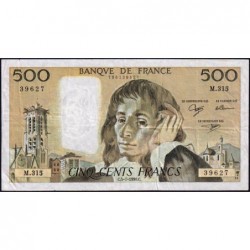 F 71-44 - 05/07/1990 - 500 francs - Pascal - Série M.315 - Etat : TB+