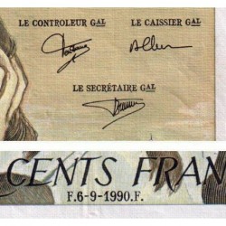 F 71-45 - 06/09/1990 - 500 francs - Pascal - Série H.328 - Etat : TTB-