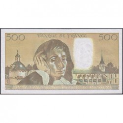 F 71-46 - 03/01/1991 - 500 francs - Pascal - Série S.336 - Etat : TTB+