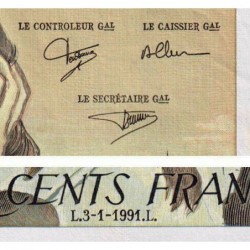 F 71-46 - 03/01/1991 - 500 francs - Pascal - Série B.339 - Etat : TTB