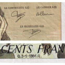 F 71-46 - 03/01/1991 - 500 francs - Pascal - Série Y.344 - Etat : TB+