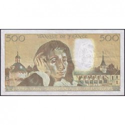 F 71-48 - 03/10/1991 - 500 francs - Pascal - Série L.354 - Etat : TB+