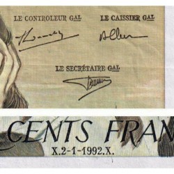 F 71-49 - 02/01/1992 - 500 francs - Pascal - Série V.377 - Etat : TB+