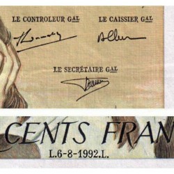 F 71-50 - 06/08/1992 - 500 francs - Pascal - Série S.393 - Etat : TTB-