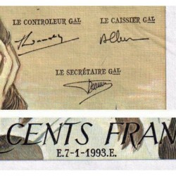 F 71-51 - 07/01/1993 - 500 francs - Pascal - Série T.401 - Etat : SUP+