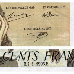 F 71-51 - 07/01/1993 - 500 francs - Pascal - Série T.401 - Etat : SUP+