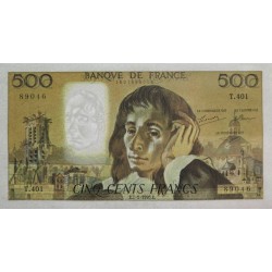 F 71-51 - 07/01/1993 - 500 francs - Pascal - Série T.401 - Etat : SUP+