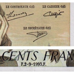 F 71-52 - 02/09/1993 - 500 francs - Pascal - Série N.410 - Etat : SUP-