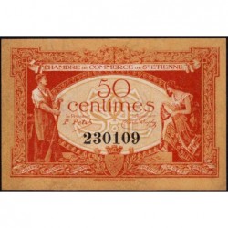 Saint-Etienne - Pirot 114-6 - 50 centimes - Sans Série - 12/01/1921 - Etat : pr.NEUF