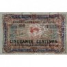 Troyes - Pirot 124-13 - 50 centimes - Série 458 - 7e émission - Sans date - Etat : NEUF