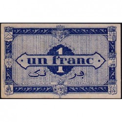 Algérie - Pick 98b - 1 franc - Série E - 31/01/1944 - Etat : pr.NEUF