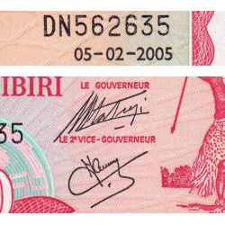 Burundi - Pick 27d_4 - 20 francs - Série DN - 05/02/2005 - Etat : NEUF
