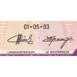 Burundi - Pick 29c_3 - 100 francs - Série DX - 01/05/1993 - Etat : NEUF