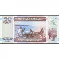 Burundi - Pick 36a - 50 francs - Série CA - 19/05/1994 - Etat : NEUF