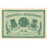 Bayonne - Pirot 21-66 - 50 centimes - Série XVI (16) - 05/05/1920 - Etat : SPL