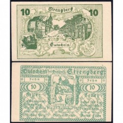 Autriche - Notgeld - Strengberg - 10 heller - 1920 - Etat : SPL