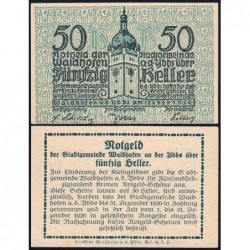 Autriche - Notgeld - Waidhofen-an-der-Ybbs - 50 heller - 01/02/1920 - Etat : SPL