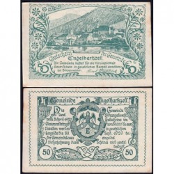 Autriche - Notgeld - Engelhartszell - 50 heller - Type a - 05/04/1920 - Etat : SUP