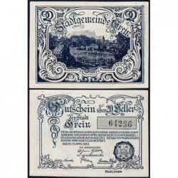 Autriche - Notgeld - Grein - 20 heller - Type a - 15/04/1920 - Etat : SPL+