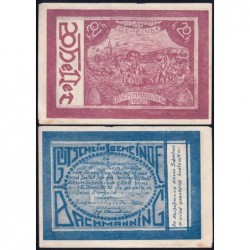 Autriche - Notgeld - Bachmanning -  20 heller - Type d - 06/1920 - Etat : TTB+