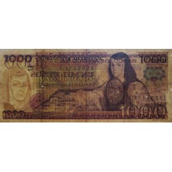 Mexique - Pick 76a - 1'000 pesos - Série MC - Préfixe E - 27/01/1981 - Etat : TB