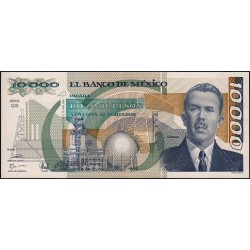 Mexique - Pick 90d- 10'000 pesos - Série QE - Préfixe V - 16/05/1991 - Etat : NEUF