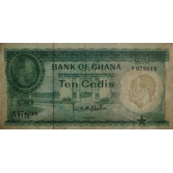 Ghana - Pick 7 - 10 cedis - Série A/1 - 1965 - Etat : TB+