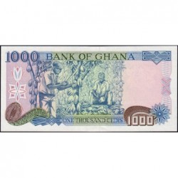 Ghana - Pick 29b_3 - 1'000 cedis - Série 14/A - 06/01/1995 - Etat : SPL+