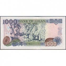 Ghana - Pick 32i - 1'000 cedis - Série NU - 04/08/2003 - Etat : SPL+