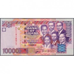 Ghana - Pick 35a - 10'000 cedis - Série DE - 02/09/2002 - Etat : pr.NEUF