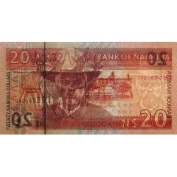Namibie - Pick 6b - 20 dollars - Série J - 2006 - Etat : NEUF