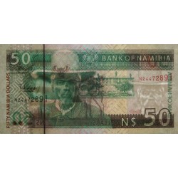 Namibie - Pick 8b - 50 dollars - Série N - 2006 - Etat : NEUF